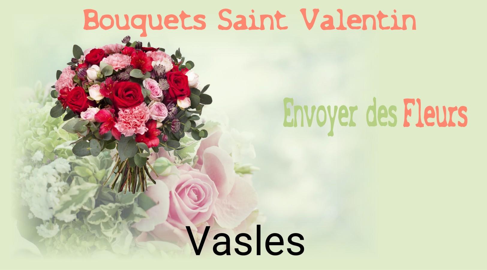 Roses de Saint-Valentin livrées à Vasles